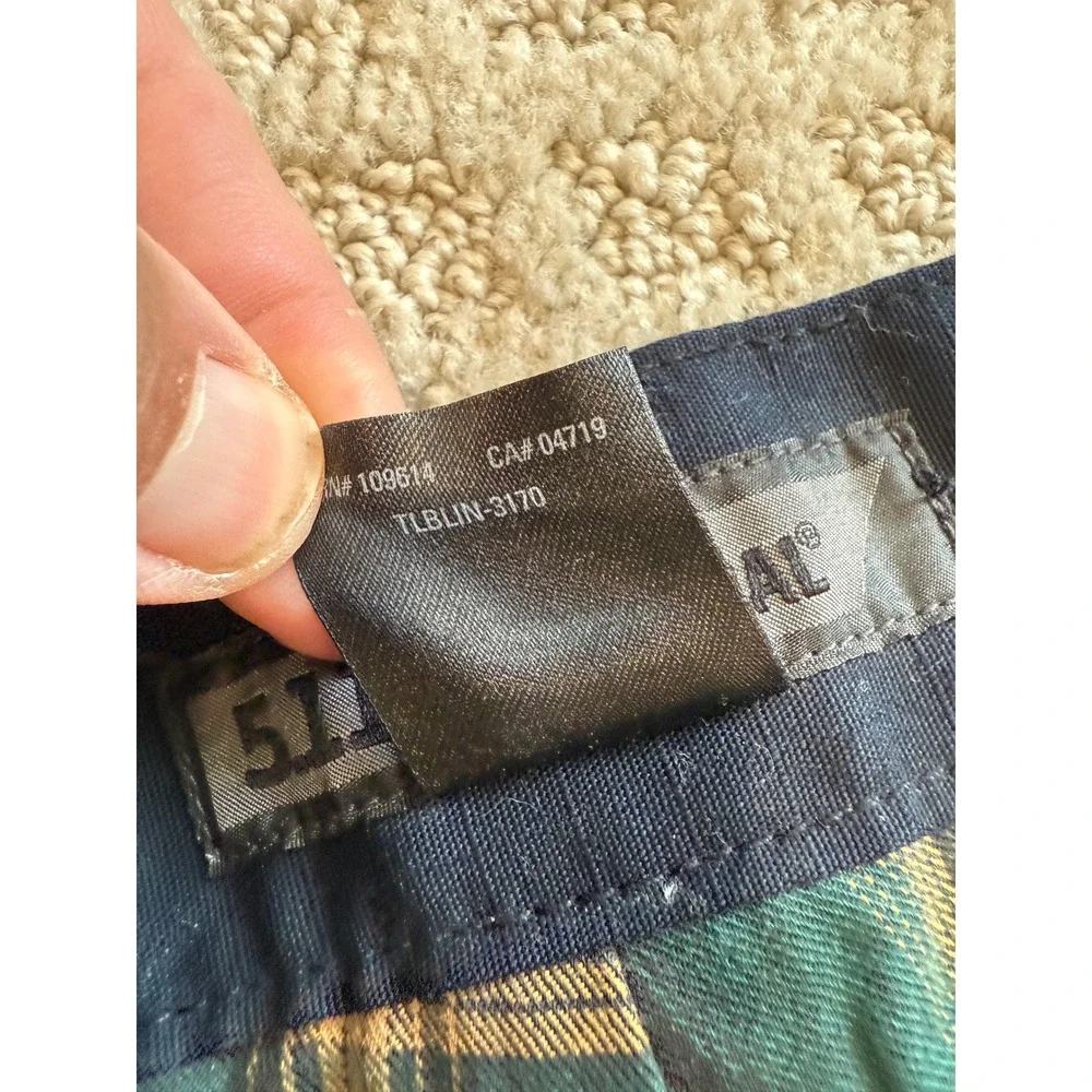 5.11 Tactical 74437 Series Taclite Flannel Cargo Pants Mens Blue.‎ 42 x 30
